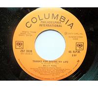 Paul, Billy Thanks For Saving My Life 7" Columbia ZS73538 EX 1973 Canadian pressing