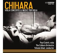 Paul Chihara Chihara: Viola Concerto & Music for Viola (CD) (Importación USA)
