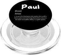 Paul Definition Personalized Name Custom Costume For Pauls PopSockets PopGrip para MagSafe