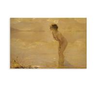 Paul Emile Chabas - Póster artístico en lienzo y arte de pared con impresión moderna para decoración de dormitorio familiar, sin marco, 30 x 45 cm