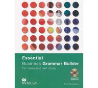 Paul Emmerson Essential Business Grammar Builder: For class and se (Tapa blanda)