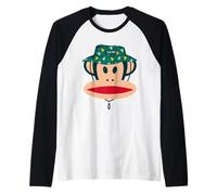 Paul Frank Julius El Mono Sombrero de Camping Camiseta Manga Raglan