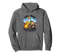 Paul Frank Julius Monkey & Worry Bear The Great Outdoors Sudadera con Capucha