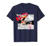 Paul Frank Julius y Bunny Girl Skateboarding Camiseta