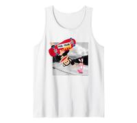 Paul Frank Julius y Bunny Girl Skateboarding Camiseta sin Mangas