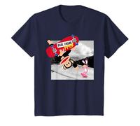 Paul Frank Julius y Bunny Girl Skateboarding Niños Camiseta
