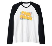 Paul Frank - Marco de Cuadros (diseño de Burbuja), Color Amarillo Camiseta Manga Raglan
