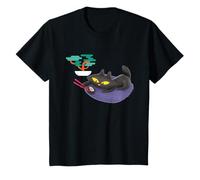 Paul Frank Mika El Gato Comiendo Sushi Niños Camiseta