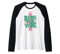 Paul Frank Ride The Tide Surf Club Camiseta Manga Raglan
