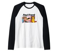 Paul Frank Trio Julius Monkey Bunny Girl y Worry Bear Camiseta Manga Raglan