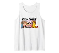 Paul Frank Trio Julius Monkey Bunny Girl y Worry Bear Camiseta sin Mangas