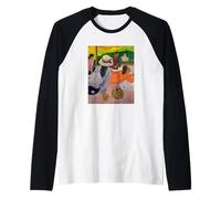 Paul Gauguin - La Siesta Camiseta Manga Raglan