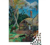 Paul Gauguin Museo Rompecabezas Imposibles 1000 Piezas, Rompecabezas Pinturaarte De Madera, Puzzle Imposible Cuadros Famosos del Mundo, Juguete De Desafío para Adultos, Regalo De Cumpleaños