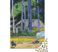 Paul Gauguin Puzzles Pinturaarte, Rompecabezas Museo De Madera 1000 Piezas, Puzzle Arte, Rompecabezas Imposible, para Adultos Adolescente, Difícil Y Desafío