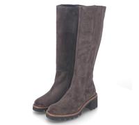 Paul Green Botas para mujer 8233-008 en piel rugosa marrón, marrón, 37.5 EU