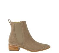Paul Green Botines para mujer 8271-018 en piel rugosa beige, beige, 41 EU