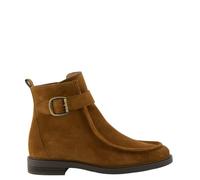 Paul Green Botines para mujer 8333-002 en piel rugosa marrón, marrón, 39 EU