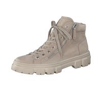 Paul Green Mujer Botines, señora Botines con cordones,botas cortas,botas con cordones,cremallera,Beige (ALMOND),39 EU / 6 UK
