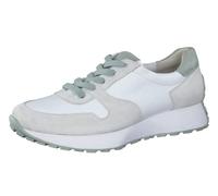 Paul Green Mujer Zapatillas 5238, señora Zapatillas Bajas Ancho: Normal (WMS),Zapatos Bajos,Zapatos de Calle,Weiß/Mint (Black),37.5 EU / 4.5 UK