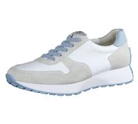Paul Green Mujer Zapatillas 5238, señora Zapatillas Bajas Ancho: Normal (WMS),Zapatos Bajos,Zapatos de Calle,Weiß/Hellblau (Black),38.5 EU / 5.5 UK