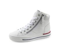 Paul Green Mujer Zapatos con Cordones 4024, señora Calzado cómodo Ancho: Normal (WMS),Zapatos Bajos y cómodos,Cordones,Weiß (Black),38.5 EU / 5.5 UK