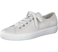 Paul Green Mujer Zapatos con Cordones 4704, señora Calzado cómodo Ancho: Normal (WMS),Cordones,Hellgrau (Black),38.5 EU / 5.5 UK