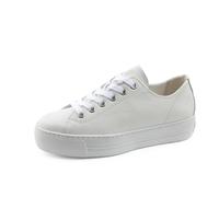Paul Green Mujer Zapatos con Cordones, señora Calzado cómodo,Zapatos Bajos y cómodos,Cordones,Weiß (White/White),37 EU / 4 UK