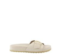 Paul Green Sandalias de mujer 6170-089 en piel rugosa beige, beige, 40 EU