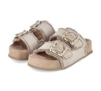 Paul Green Sandalias para mujer 6221-009 en gris textil, gris, 40.5 EU