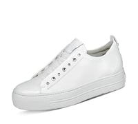 Paul Green - Sneaker, Zapatillas de Gimnasio, knautschlack White,
