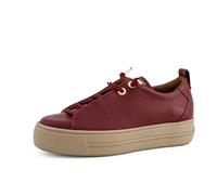 Paul Green Zapatillas bajas para mujer, Rojo 43x, 39 EU