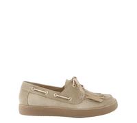 Paul Green Zapatillas para mujer 1217-009 en piel rugosa beige, beige, 40 EU