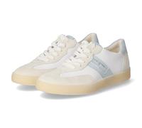 Paul Green Zapatillas para mujer 5437-129 en piel rugosa, color blanco, Blanco, 40 EU