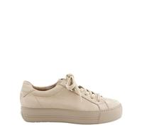 Paul Green Zapatillas para mujer 5641-002 en piel rugosa, color beige, beige, 36 EU
