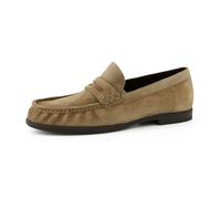 Paul Green Zapatillas y mocasín para mujer 1228-002 en piel rugosa marrón, marrón, 41 EU