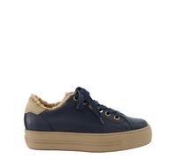 Paul Green Zapatos con cordones para mujer 5171-058 en piel lisa azul, azul, 40.5 EU