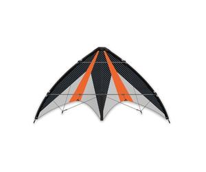 Paul Günther 1028 - Cometa Deportiva Synergy 125 GX, Vela de poliéster Ripstop, con Dos carretes de dirección y Cuerdas, Aprox. 125 x 54 cm, Adecuada para niños a Partir de 10 años
