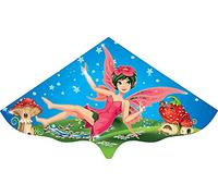 Paul Günther 1101 Magic Fairy - Dragón Infantil de lámina de Polietileno Resistente para niños a Partir de 4 años, con asa y Cuerda, Aprox. 115 x 63 cm, Ideal también con Viento Ligero