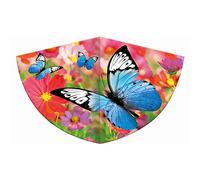 Paul Günther 1176 - Mariposa de dragón Infantil (Listo para Volar, con Mango Enrollado y Cuerda, lámina Resistente, para niños a Partir de 4 años, Aprox. 75 x 48 cm)