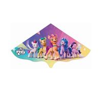 Paul Günther 1215 - Cometa Infantil con Motivo de My Little Pony, Cometa de un Hilo Fabricada con Robusta lámina de PE, para niños a Partir de 4 años, con Mango Enrollable y Cuerda
