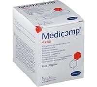 Paul Hartmann AG MEDICOMP - Apósito para heridas (5 x 5 cm, no tejido, compatible con estéril)