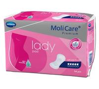 12x Hartmann MoliCare® Premium lady pad Einlagen, 5 Tropfen - 14 Stück - B07KM4QHV9 | Packung (14 Stück)