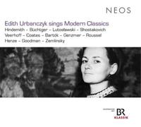 Paul Hindemith Edith Urbanczyk Sings Modern Classics (CD) (Importación USA)