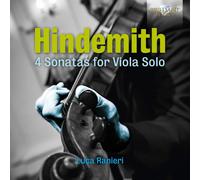 Paul Hindemith Hindemith: 4 Sonatas for Viola Solo (CD) Album (Importación USA)