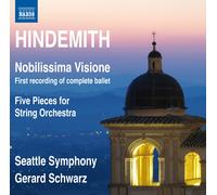 Paul Hindemith Hindemith: Nobilissima Visione (CD) Album (Importación USA)