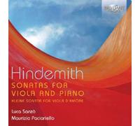 Paul Hindemith Hindemith: Sonatas for Viola and Piano (CD) (Importación USA)