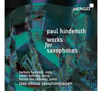 Paul Hindemith Paul Hindemith: Works for Saxophones (CD) Album (Importación USA)