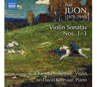 Paul Juon Paul Juon: Violin Sonatas Nos. 1-3 (CD) Album (Importación USA)