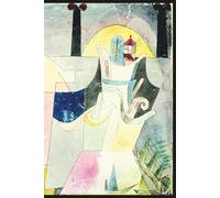 'Paul Klee' 200 Pages Premium White Unruled Notebook/Journal; US Trade Paperback Size (Large A5, 6x9 Inches): Vintage Masterpiece Cover Design 4 (Art In My Tote)