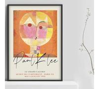 Paul Klee Máscara abstracta clásica decoración moderna pintura de acuarela exposición carteles impresiones en lienzo imágenes artísticas de pared 50x70cm sin marco